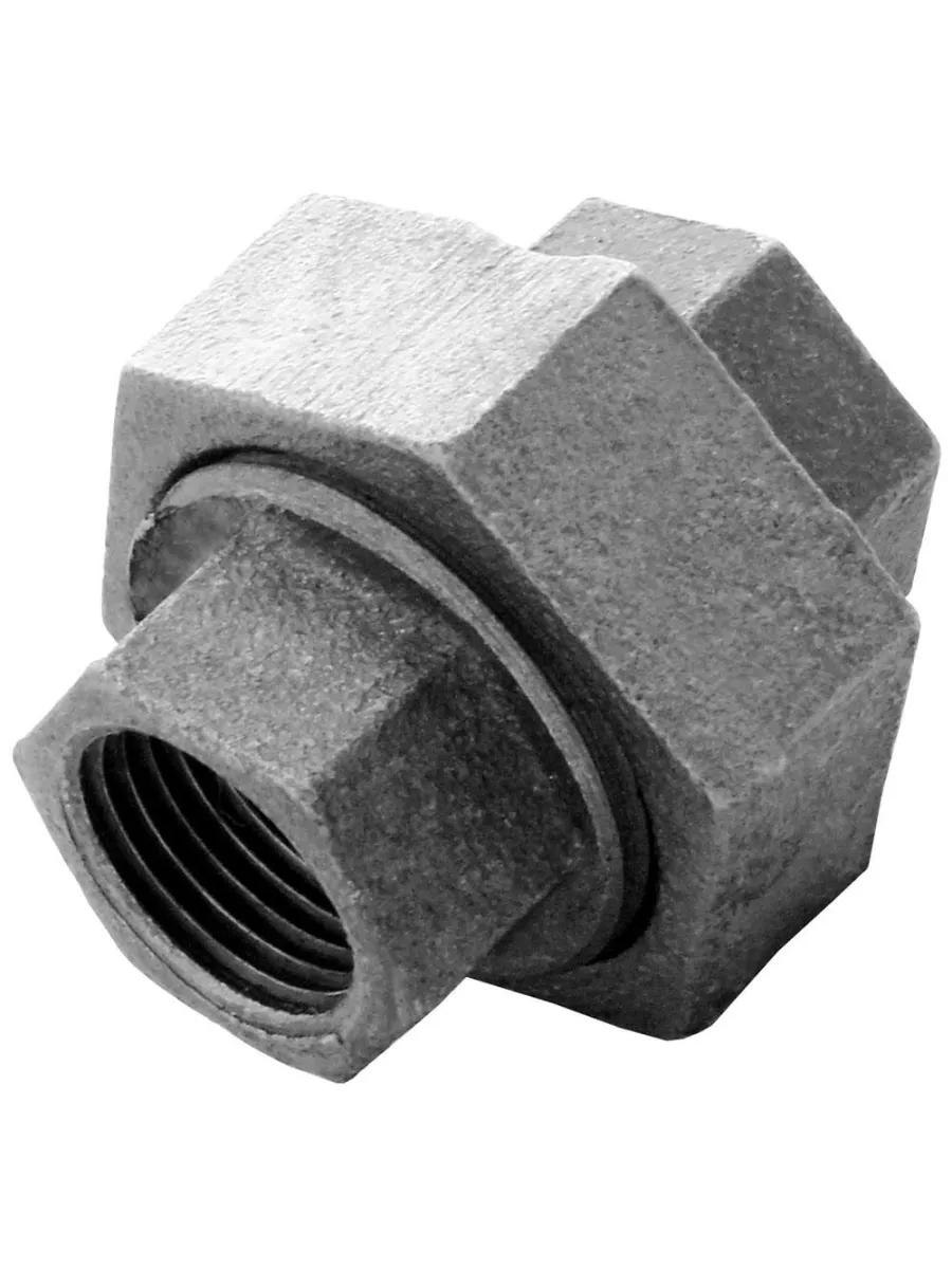 Соединитель прямой к/ч "Американка" г/г Ду  20 (3/4") AQUA LIFE