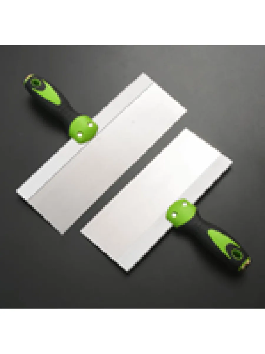 Шпатель 300мм фасадный нержавеющее полотно, пластиковая ручка PROFESSIONAL LASTING TOOLS