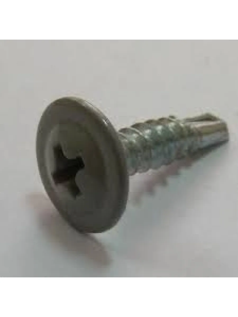 Саморезы с п/ш сверло 4,2х38 7004 серый