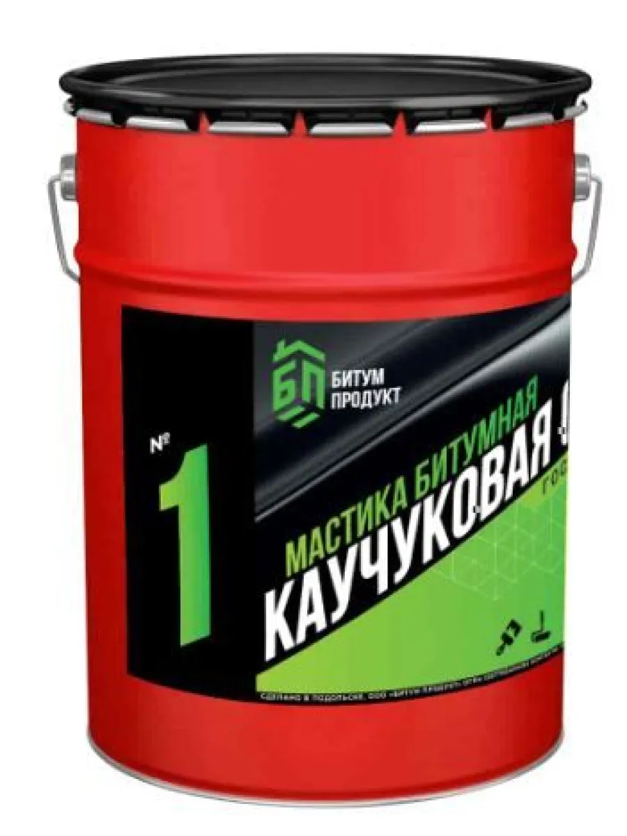 Мастика битумная каучуковая СБС БИТУМ ПРОДУКТ 20 кг