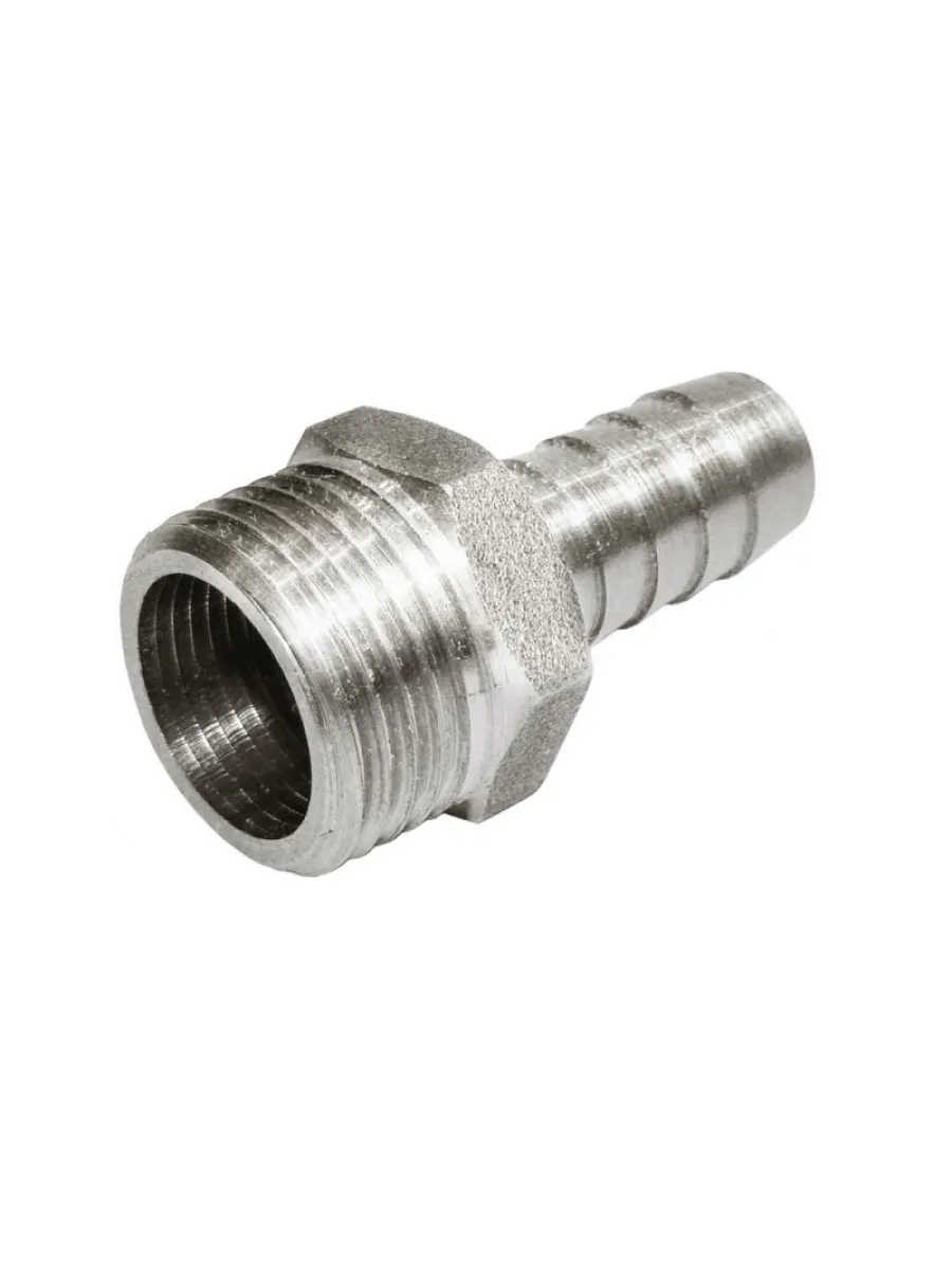 Штуцер под шланг с НР 12х1/2" AQUA LIFE