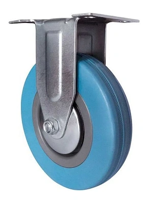 FCg  (25) Колесная опора,серая резина 50мм, неповоротное (грузопод. 25кг) FORCE LIFTING