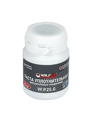 Паста уплотнительная VALFEX  25 гр (Вода, пар)