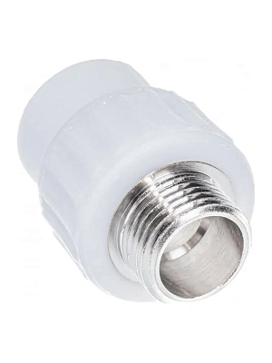 Муфта ППР с наружной резьбой  25х1/2" Valfex