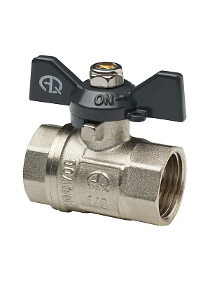 Кран шаровый г/г баб. Ду20 AQUA LIFE
