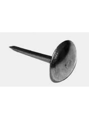 Гвозди декор.15 мм мет.никель (упак. 80шт)