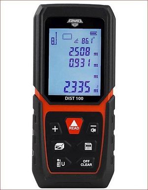 Дальномер лазерный 100м AMO DIST 100