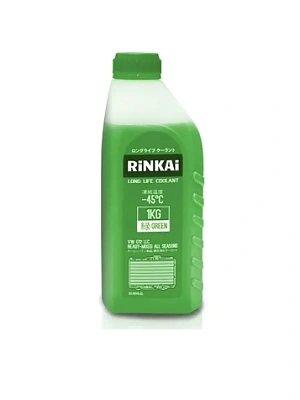 Антифриз RINKAI G12 Green (зеленый) -45С (1кг) ч/з