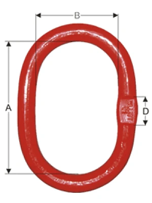 Звено овальное ОВ А-342 SL -91 г/п  3,0-3,15 тн 8 кл (не для цепи)