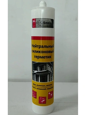 Герметик силиконовый прозрачный Нейтральный 280 мл SEALING