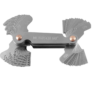 Резьбомер для опред. шага метрич. резьбы, 0.05-0.5 мм