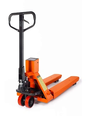 Тележка гидравлическая г/п 2,5 тн, с весами, длина вил 1150 мм ширина 550 мм PTS025 FORCE LIFTING