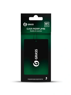 Ароматизатор воздуха картонный GRASS (Needles & rosemary)