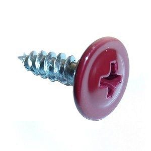 Саморезы с п/ш острие 4,2х19 3005 красное вино (упаковка 1000шт.) POWER FASTEN