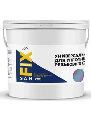 Паста для уплотнения резьбовых соединений 450мл, ведро, графит