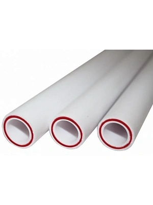 Труба полипропиленовая  50х8,3 мм горячая вода Ру 25 армированная алюминием РВК (длина 4 метра) 