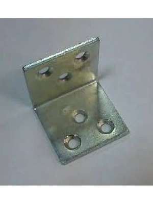 Уголок бытовой/кронштейн мебельный цинк/желт. 30х30х30х2,0мм