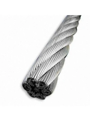 Трос ср. мягкости АРТ 8379 7х7 А2  8,0 мм НЕРЖАВЕЙКА (бухта 200м)