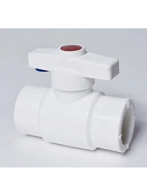 Кран полипропиленовый шаровый Blitz 25 РВК