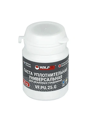 Паста уплотнительная универсальная VALFEX 25 г (Вода, газ)