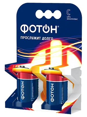 Элемент питания ФОТОН С 1.5V LR14 ОР2