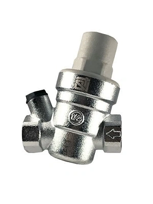 Регулятор (редуктор) давления Ду15 с выходом под манометр (1-6 бар)