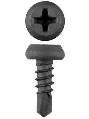 Саморез с п/цил гол. сверло 3,5-3,9х11  (упаковка 1000шт.) POWER FASTEN