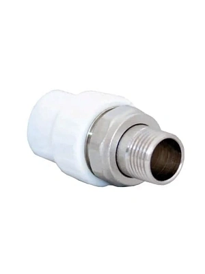 Муфта для радиатора ППР с американкой 20х1/2" НР