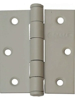 Петля универс. 4"х3"х2,5мм (100х75мм) белая САЗАР