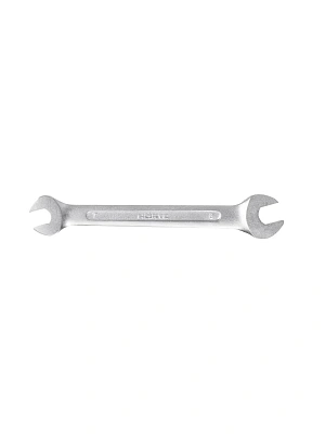 Ключ рожковый двусторонний  7х8 мм HORTZ хром