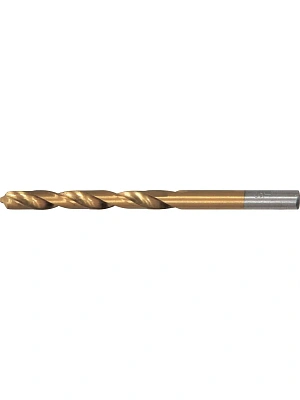 Сверло по металлу  4,5 мм нитридтитановое покрытие, цилиндрический хвостовик