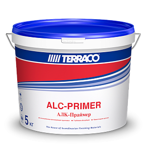 Грунтовка TERRACO ALC-PRIMER противогрибковая, 5кг (t  хранения/перевозки  до +5 градусов)