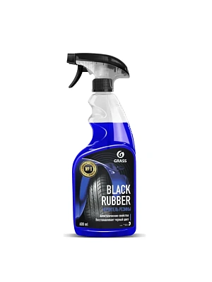 Полироль Чернитель резины GRASS Black rubber 600 мл
