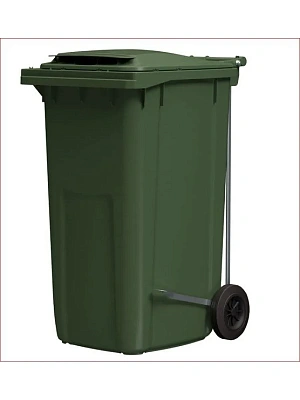 Контейнер для мусора на колесах  240л.