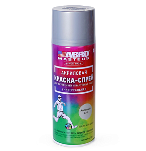 Спрей-краска 26 (алюминиевая) 272 мл (226 г) ABRO MASTERS