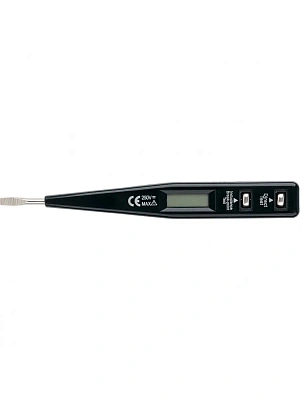 Отвертка индикаторная/тестер напряжения 12-220В, жидкокристал. дисплей