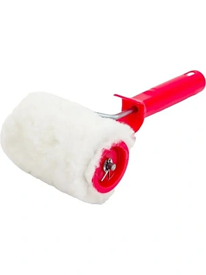 Валик 100мм из искусственного меха, D 48 мм