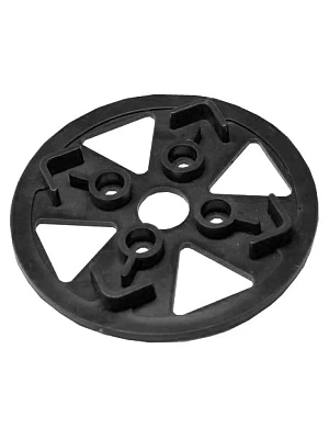 Фиксатор "Опора на сыпучий грунт и гидроизоляцию" d100мм, толщина 2,5мм (для Коробочка 55,60,70,80) 