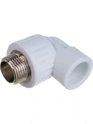 Угольник ППР с наружной резьбой 20х1/2" Valfex