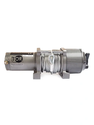 Лебедка автомобильная 12V г/п 1,588 тн длина 15 м