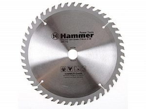 Пильный диск по дереву 210х20/16мм (24 зуба) HammerFlex