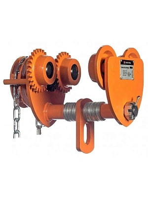 Тележка для Тали с цепным приводом г/п 1,0тн Н=6м (балка 65-110мм) GCL