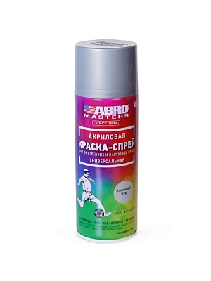 Спрей-краска 26 (алюминиевая) 272 мл (226 г) ABRO MASTERS