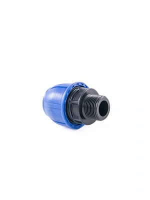 Муфта компрессионная, наружная резьба d 63х1 1/4" PN16