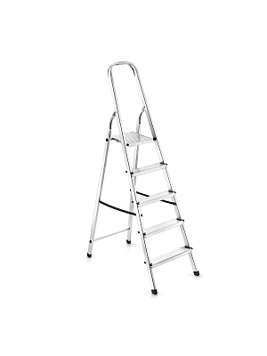 Лестница-стремянка 8 ступеней, алюминиевая, 1,8/2,5м