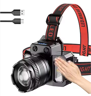 Фонарь налобный аккумуляторный светодиодный BT-HL9148 LASTING TOOLS