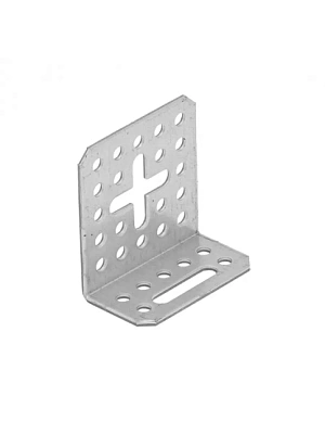 Уголок крепежный скользящий  80х55х30 оцинк