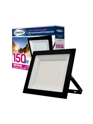 Светодиодный прожектор IONICH IFL-150-865-BL-IP65-ProСвет