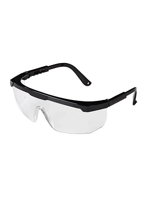 Очки защитные открытого типа, прозрачные с регулируемыми дужками  LASTING TOOLS