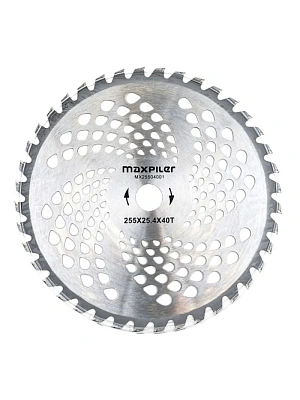 Диск для триммера MAXPILER MX25504001, твердосплавный, 40 зубов